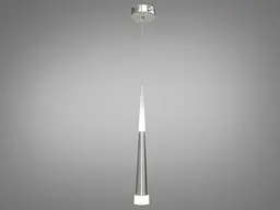 Стельова люстра LED Diasha 3002/1SV, 5W, регульована висота 50-115 см, сучасний стиль, для коридору, вітальні, кухні, офісу