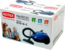 Пилосос Rotex RVB18-E Blue [90417] - мініатюра 4