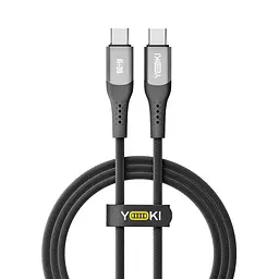 Кабель для заряджання та обміну даними Yoki YK-SO15 SOLID Series Type-C to Type-C 60W 3A/20V 1.2 м