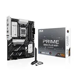Материнcька плата PRIME B850-PLUS WIFI sAM5 B850 4xDDR5 M.2 HDMI DP Wi-Fi BT ATX Asus teh0018960 - мініатюра 8