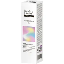 Тонер-сироватка 2 в 1 для обличчя Beauty Derm Ready? Glow! 100 мл - мініатюра 2
