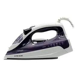 Прасувальна праска Rotex RIC42-C Ultra Glide Керамічне покриття 2400Вт Резервуар 270мл Бузковий / Білий - мініатюра 2