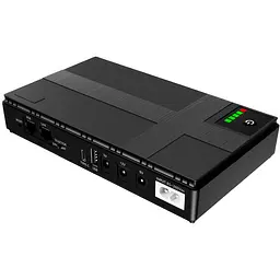 Безперебійник (міні ДБЖ / UPS) для Wi-Fi роутера та модема 10400 mAh 5V/9V/12V до 10 годин автономної роботи - мініатюра 4