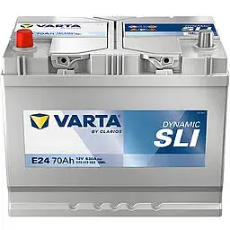 Автомобільний акумулятор VARTA Blue Dynamic E24 6СТ-70Ah Аз ASIA 630A (EN) 570413063 - мініатюра 2