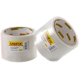 Скотч односторонній Unifix 72 мм x 80 м x 40 мкм прозорий