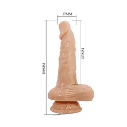 Вібратор Barbara Max Vibrator 7,1" Flesh - мініатюра 7