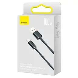 Дата кабель Baseus Dynamic Series USB to Type-C 100W (2m) (CALD00070) Slate Gray - мініатюра 3
