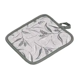 Набір прихваток для кухні Ardesto Grey leaves 18х20см, 18х30см, 100% поліестер (верх), 100% бавовна (низ), cірий (ART14GL) - мініатюра 7