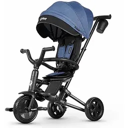 Велосипед складаний триколісний дитячий Nova Niello Blue