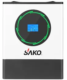 Інвертор Sako 11kW SUNPOLO-11K 11KW/48V+150A MPPT S2 42-00168 11000 Вт (42-00168) - мініатюра 2