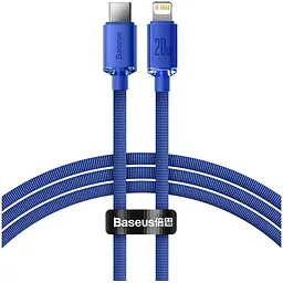 Дата кабель USB-C to Lightning 1.2m 20W blue Baseus (CAJY000203)