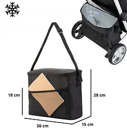 Сумка-візок ShoppingCruiser 3 Wheels Black (604349) - мініатюра 5
