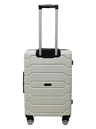 Валіза середня M поліпропілен Madisson Snowball 01103 67×45×27см 73л Білий - мініатюра 3