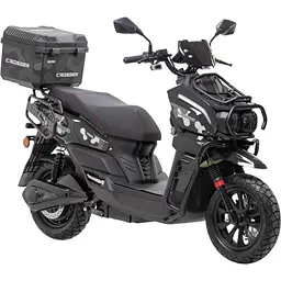 Електроскутер Двомісний Crosser CR-21 (2500W 76.8V/40Ah) Чорний