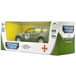 Автомодель TechnoDrive 250283M серія Шеврони Героїв Mitsubishi Pajero 4WD Tubro 93 ОМБр - мініатюра 3