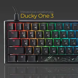 Клавіатура Ducky One 3 SF Cherry MX Brown RGB Black (DKON2167ST-BUAPXCLAWSC1) UA [126032] - мініатюра 4