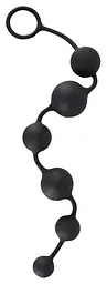 Анальні намиста Black Velvets Anal Beads 40 cm (чорний) - мініатюра 3