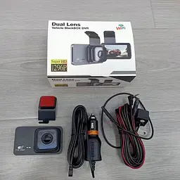 Автомобільний відеореєстратор T-722 (2 камери) Wi-Fi Full HD - мініатюра 3