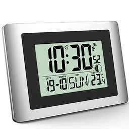 Годинник настінний Technoline WS8028 Silver/Black (WS8028) - мініатюра 1