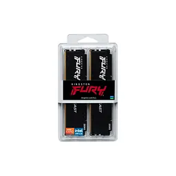 Модуль пам'яті для комп'ютера DDR5 64GB (2x32GB) 5200 MHz Beast Black Kingston Fury (ex.HyperX) (KF552C40BB2K2-64) - мініатюра 5