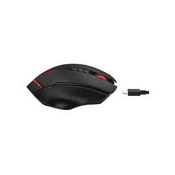 Мишка A4Tech Bloody R80 Plus Wireless/USB Black Skull (4711421003018) - мініатюра 7