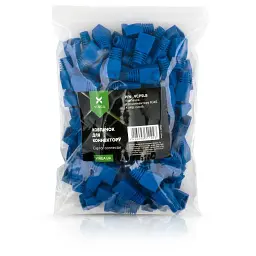 Ковпачок конектора Vinga RJ45 blue (VCPSLB)