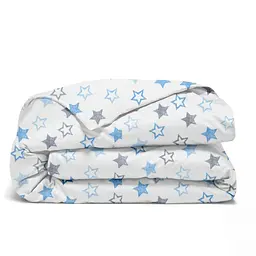 Підковдра двоспальна 180х220 STARS CLEAR GREY BLUE COSAS (4822052065105)