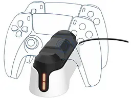 Зарядна станція Trust GXT 228 Dual charging dock for PS5 controllers (25597) - мініатюра 3