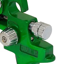 Фарборозпилювач Sigma HVLP-mini 0.8 мм з верхнім баком 100 мл Green (6812041) - мініатюра 3