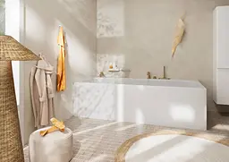 Змішувач на борт ванни Hansgrohe Tecturis S brushed bronze 73447140 - мініатюра 2