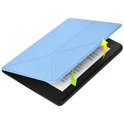 Обкладинка Ultra Slim Origami BeCover для Amazon Kindle Paperwhite 12th Gen. 2024 7" Light Blue (712839) - мініатюра 6