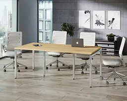 Стол для переговоров Q-200 Loft Design (Дуб Борас)
