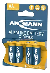 Батарейка Ansmann X-Power AA/LR06 BL 4шт (5015663) - мініатюра 3