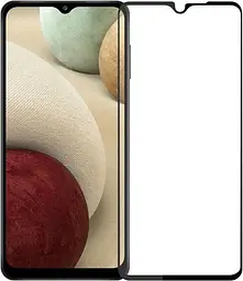 Захисне скло Tempered Glass Full Curved Premium Samsung Galaxy A12 2021 A125 black - мініатюра 1