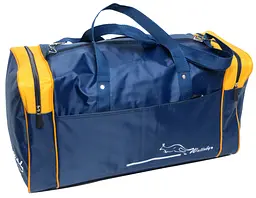 Сумка у дорогу Wallaby 340-2 38л Синя з жовтим - мініатюра 3