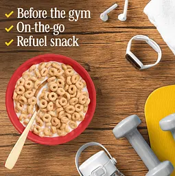 Сухий сніданок General Mills Cheerios Protein Honey Nut 396г - мініатюра 4