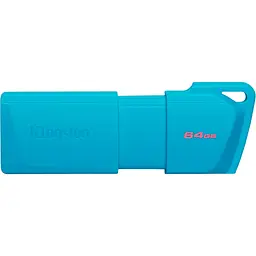 USB флеш накопичувач Kingston 64GB DataTraveler Exodia M USB 3.2 Gen1 Aqua Blue (KC-U2L64-7LB)