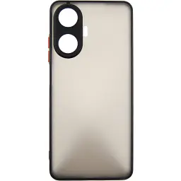 Чохол до мобільного телефона Dengos Matte Realme C55 (black) (DG-TPU-MATT-123) - мініатюра 1