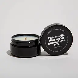Масажна свічка міні з ароматом ванільного крему This Smells Like Sex 50g - мініатюра 2
