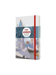 Записник Moleskine I am London середній, Лінійка (LEQP060IAMLO)