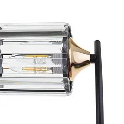 Люстра стельова Brille E27 60W BK (LK-705S/2) - мініатюра 3