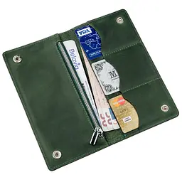Шкіряне портмоне Shvigel 19х9.5х1 см acs0016043 - мініатюра 4