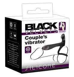 Насадка на член для подвійного проникнення Black Velvets Orion 42-05508920000 99085 - мініатюра 2