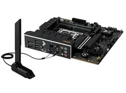 Материнська плата LGA1700, Asus TUF GAMING B760-PLUS WIFI II, B760, 4xDDR5, Int.Video(CPU), 4xSATA3, 3xM.2, 1xPCI-E 5.0 x16, 1xPCI-E 4. 7.1, Realtek 2.5Gb, WiFi 6E, Bluetooth 5.3, 6xUSB3.2/7xUSB2.0, HDMI/DP, MicroATX - мініатюра 6