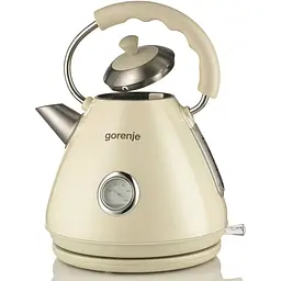 Електрочайник Gorenje K 17 CLI бежевий (577531) - мініатюра 2