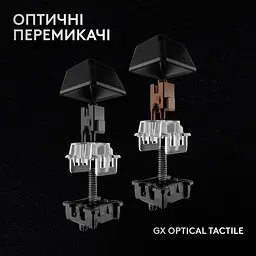 Клавіатура Logitech G PRO X 60 TKL GX Optical Tactile Wireless Black (920-011911) - мініатюра 11