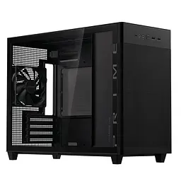 Корпус Asus Prime AP201 Black Tempered Glass без БЖ (90DC00G0-B39010) - мініатюра 2