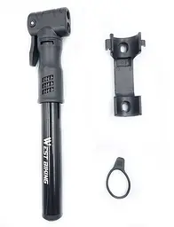 Насос велосипедний West Biking YP0711133 чорний (G0000930) - мініатюра 3