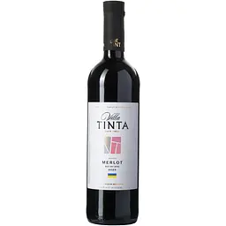 Вино Villa Tinta Merlot, красное, сухое, 11-13%, 0,75 л (8000018914820)