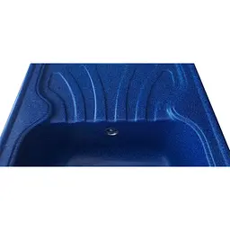 Мийка кухонна Valetti Art Aria 10R прямокутна композитна 640х440 мм синя - мініатюра 7